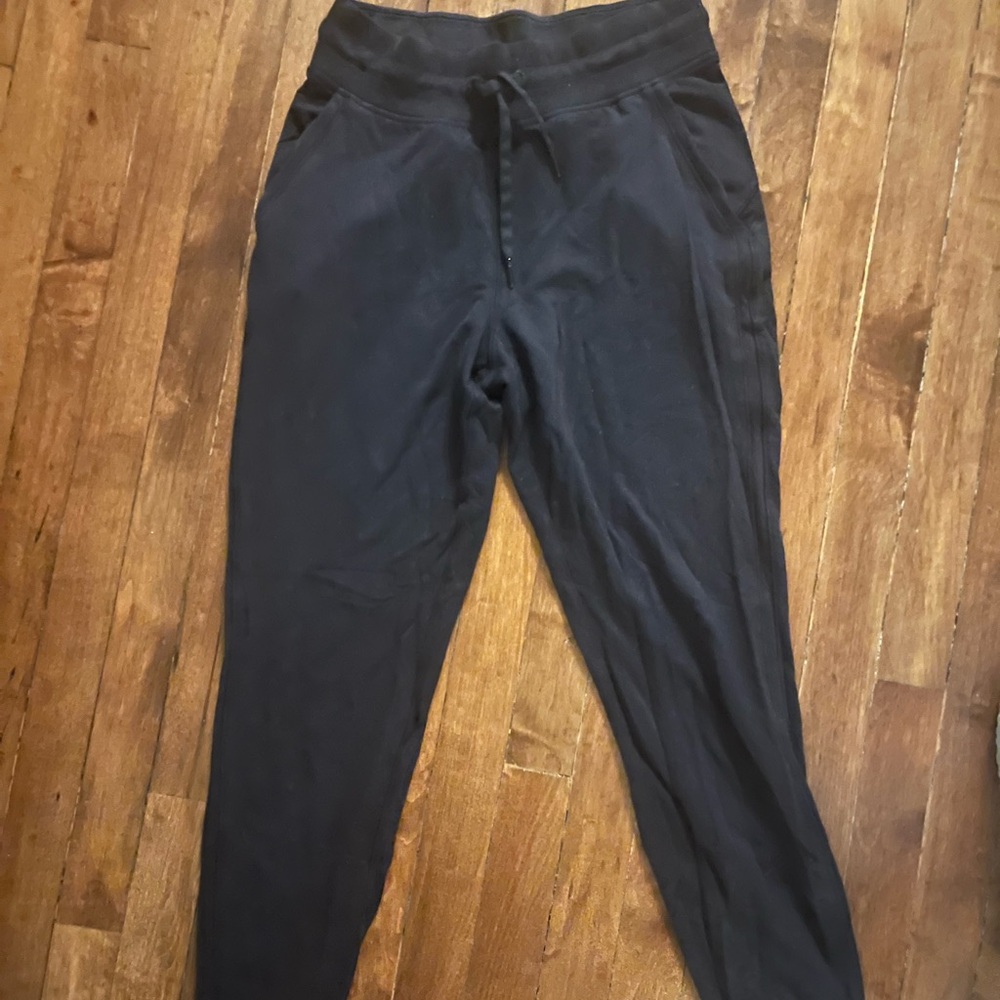 Women’s Black Lululemon Jogger Pants